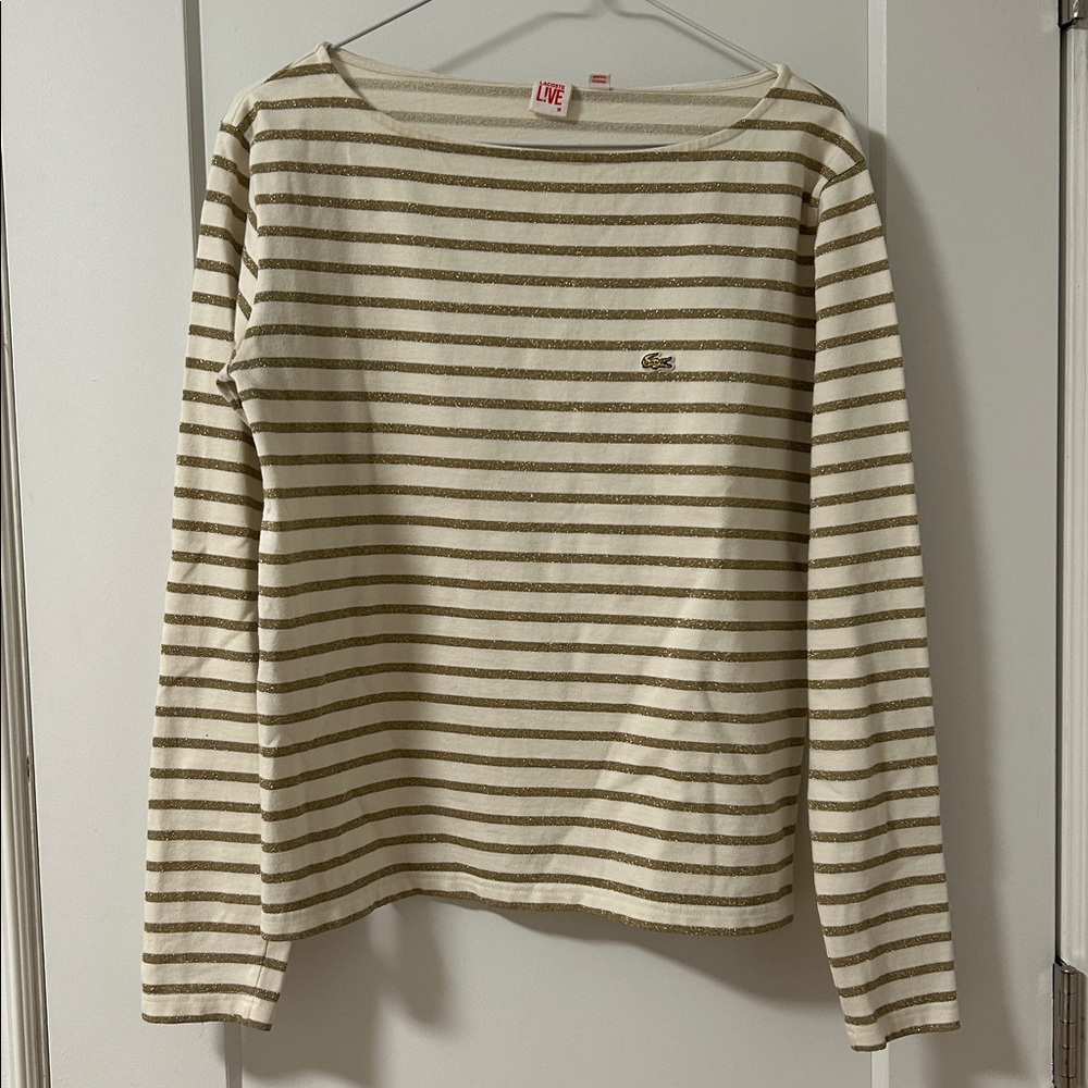 LACOSTE Iconic Striped Top